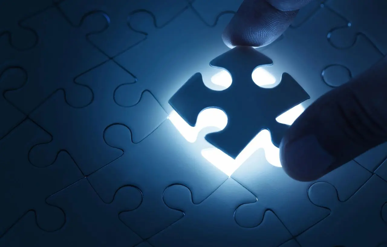 Puzzle Piece Puzzle Piece accent photo