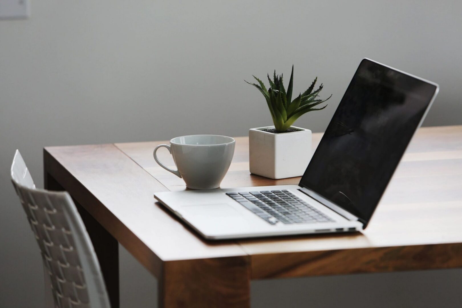 Photo of Computer and coffee mug